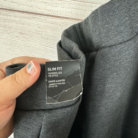 Adidas Plus Size Gray Tapered Slim Fit Lounge Sweatpants Size 2X - Picture 8 of 9